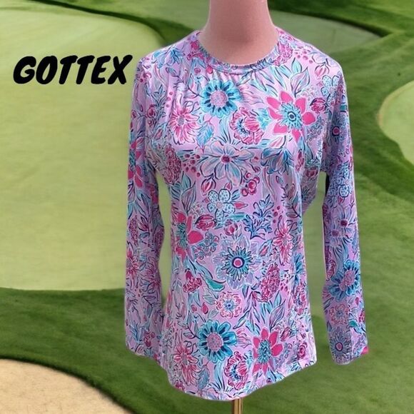 Gottex Tops - GOTTEX NWT GOLF AND TENNIS WEAR COOLING MOISTURE WICKING QUICK DRY TOP PURPLE